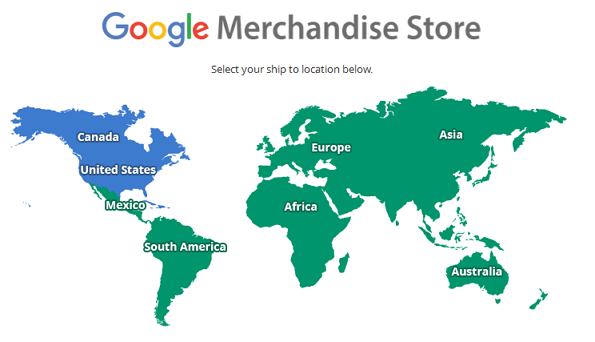 Google Marchandise Store